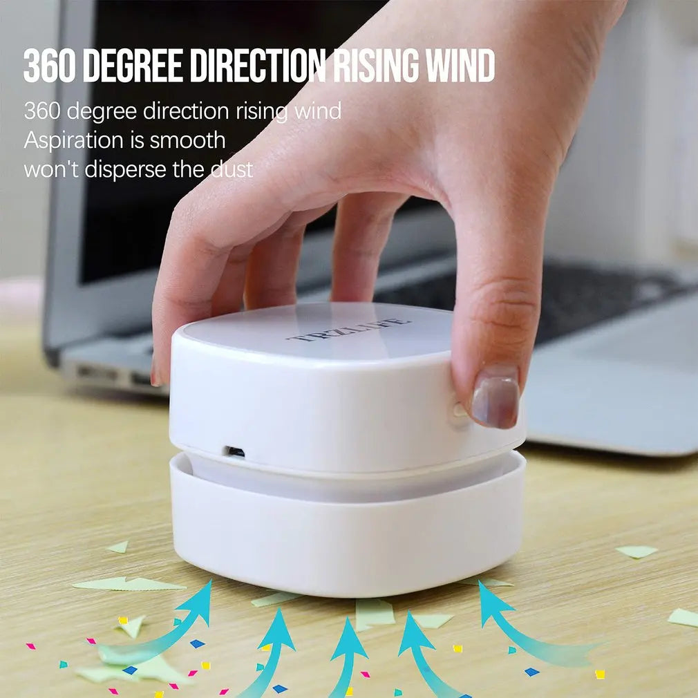 DeskSweep™ Mini Desktop Vacuum