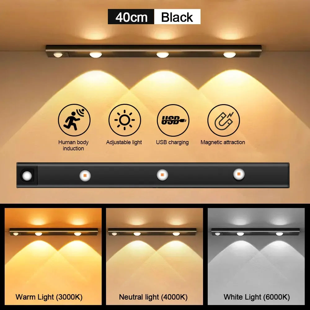 GlowSense™ Motion Sensor LED Light:
