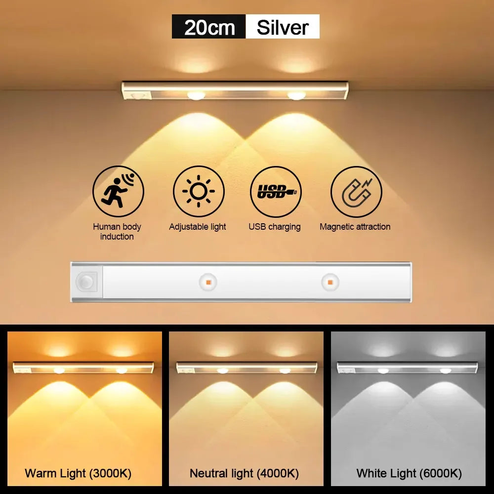 GlowSense™ Motion Sensor LED Light: