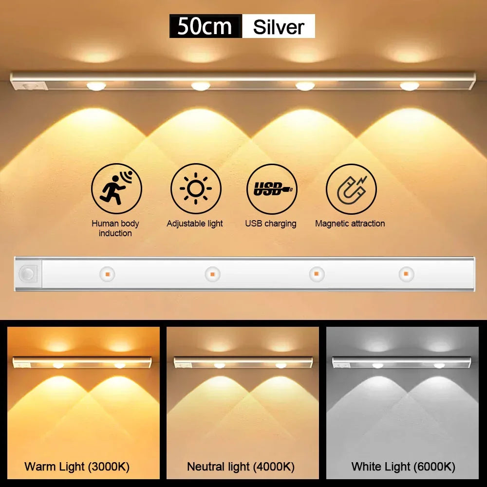 GlowSense™ Motion Sensor LED Light: