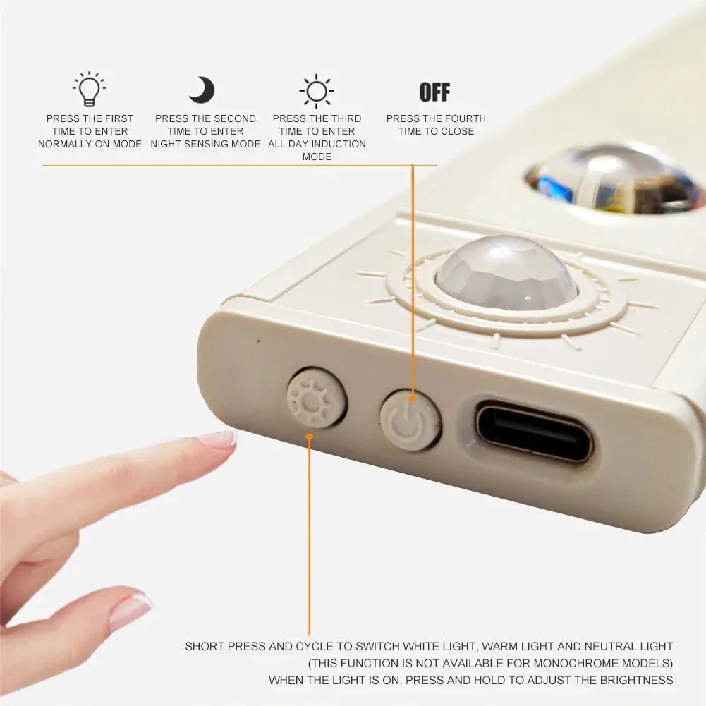 GlowSense™ Motion Sensor LED Light: