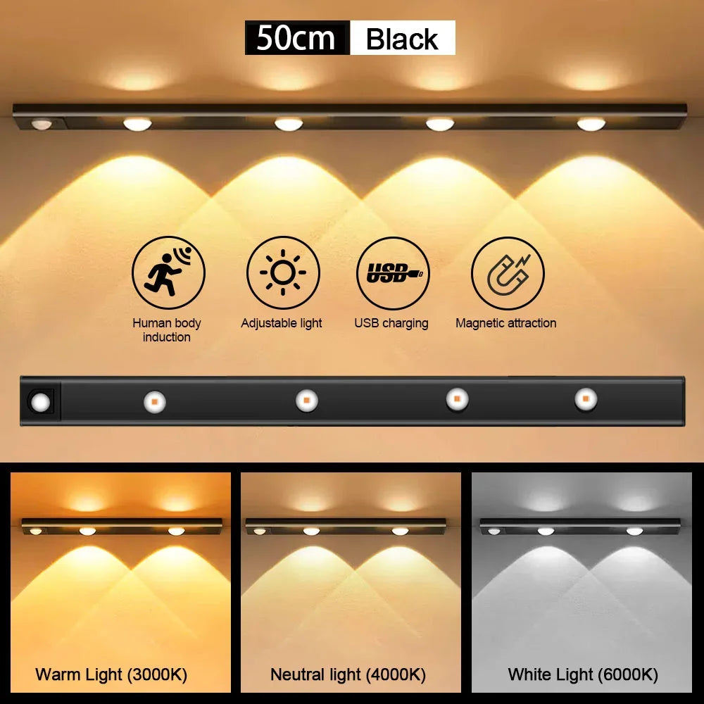 GlowSense™ Motion Sensor LED Light: